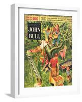 Front Cover of 'John Bull', September 1956-null-Framed Giclee Print