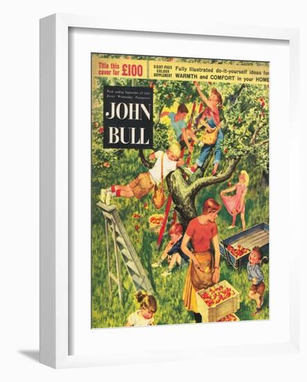 Front Cover of 'John Bull', September 1956-null-Framed Giclee Print