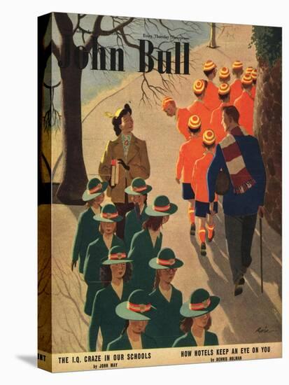 Front Cover of 'John Bull', September 1956-null-Stretched Canvas
