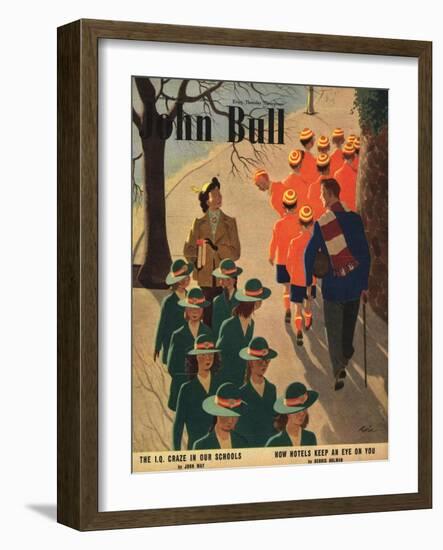 Front Cover of 'John Bull', September 1956-null-Framed Giclee Print