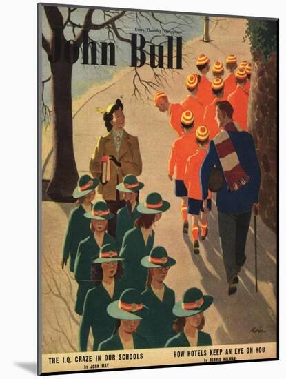 Front Cover of 'John Bull', September 1956-null-Mounted Giclee Print