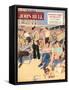 Front Cover of 'John Bull', September 1957-null-Framed Stretched Canvas