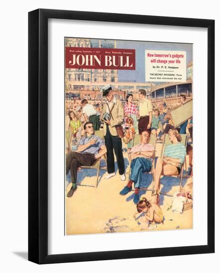 Front Cover of 'John Bull', September 1957-null-Framed Giclee Print