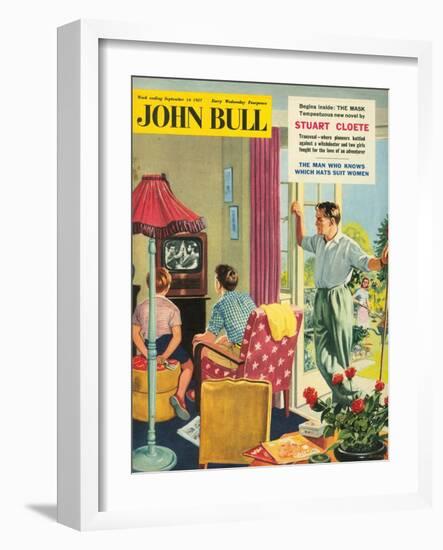 Front Cover of 'John Bull', September 1957-null-Framed Giclee Print