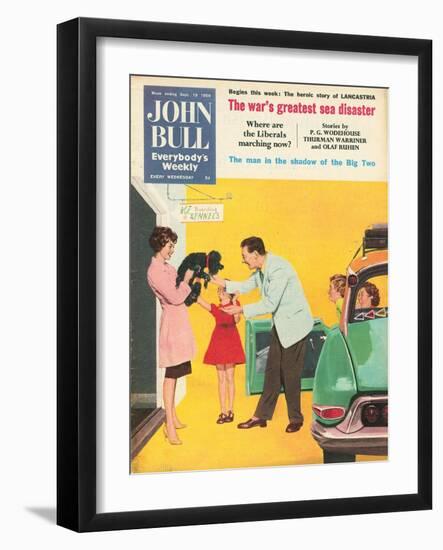 Front Cover of 'John Bull', September 1959-null-Framed Giclee Print