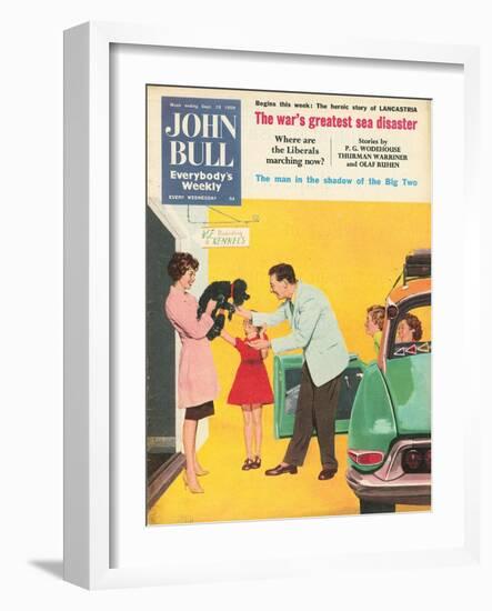 Front Cover of 'John Bull', September 1959-null-Framed Giclee Print