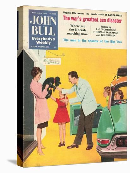 Front Cover of 'John Bull', September 1959-null-Stretched Canvas