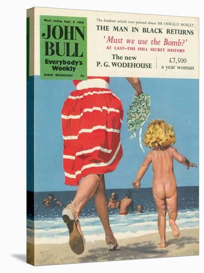 Front Cover of John Bull, September 1959-null-Stretched Canvas