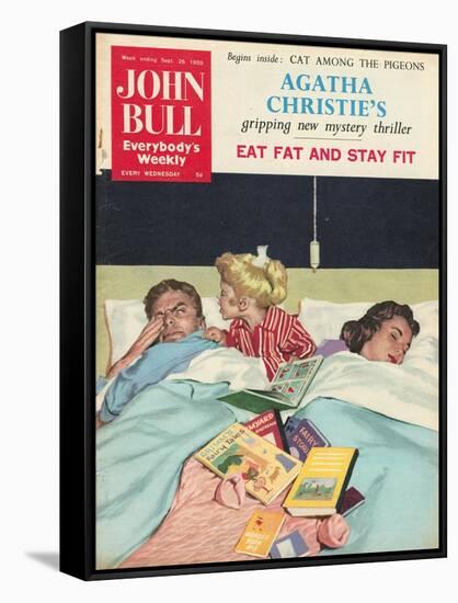 Front Cover of 'John Bull', September 1959-null-Framed Stretched Canvas