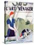 Front Cover of 'L'Art Menager' Magazine, September 1928-null-Stretched Canvas