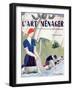 Front Cover of 'L'Art Menager' Magazine, September 1928-null-Framed Giclee Print