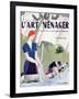 Front Cover of 'L'Art Menager' Magazine, September 1928-null-Framed Giclee Print