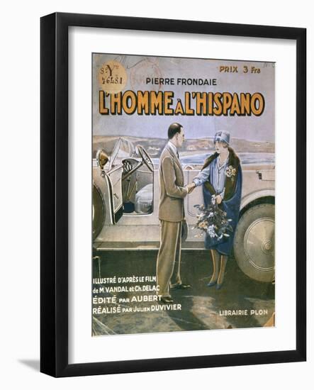 Front Cover of 'L'Homme a L'Hispano'-null-Framed Giclee Print