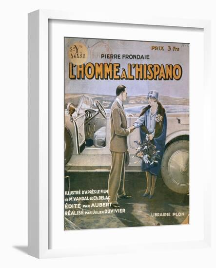 Front Cover of 'L'Homme a L'Hispano'-null-Framed Giclee Print