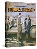 Front Cover of 'L'Homme a L'Hispano'-null-Stretched Canvas