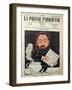 Front Cover of 'La Presse Parisienne' with a Caricature of Emile Zola-Emile Cohl-Framed Giclee Print