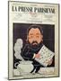 Front Cover of 'La Presse Parisienne' with a Caricature of Emile Zola-Emile Cohl-Mounted Giclee Print