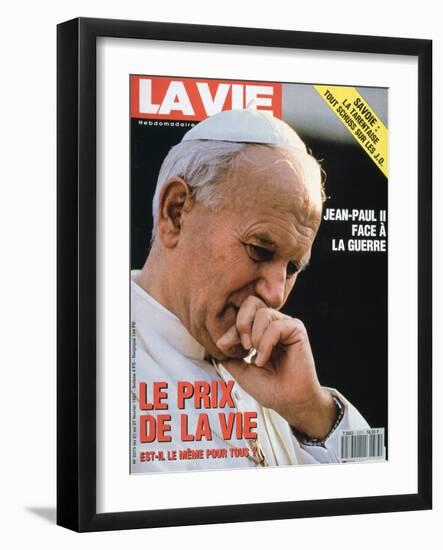 Front Cover of La Vie, Febuary 1991-null-Framed Giclee Print