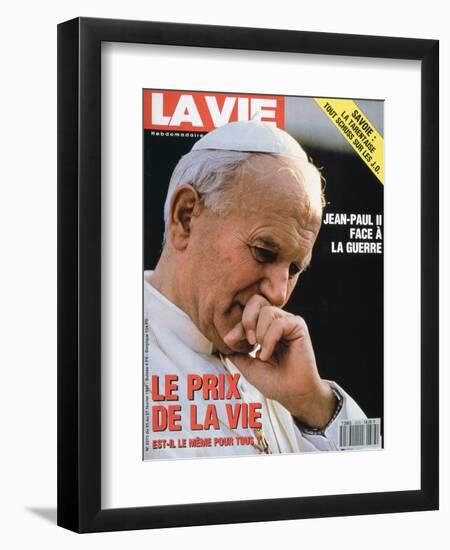 Front Cover of La Vie, Febuary 1991-null-Framed Premium Giclee Print