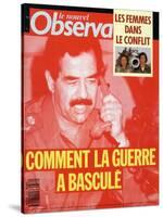 Front Cover of Le Nouvel Observateur, Febuary 1991-null-Stretched Canvas