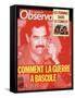 Front Cover of Le Nouvel Observateur, Febuary 1991-null-Framed Stretched Canvas