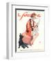 Front Cover of 'Le Sourire', 1929-Georges Leonnec-Framed Giclee Print