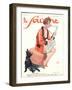 Front Cover of 'Le Sourire', 1929-Georges Leonnec-Framed Giclee Print