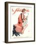 Front Cover of 'Le Sourire', 1929-Georges Leonnec-Framed Giclee Print