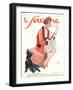 Front Cover of 'Le Sourire', 1929-Georges Leonnec-Framed Giclee Print