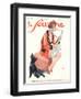 Front Cover of 'Le Sourire', 1929-Georges Leonnec-Framed Premium Giclee Print