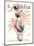 Front Cover of 'Le Sourire', January 1929-Georges Leonnec-Mounted Premium Giclee Print