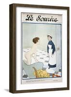 Front Cover of 'Le Sourire' Magazine, 30th March 1901-Fernand Fau-Framed Giclee Print