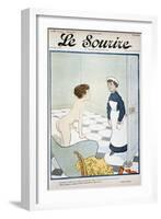 Front Cover of 'Le Sourire' Magazine, 30th March 1901-Fernand Fau-Framed Giclee Print