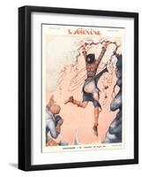 Front Cover of 'Le Sourire', May 1931-French School-Framed Giclee Print