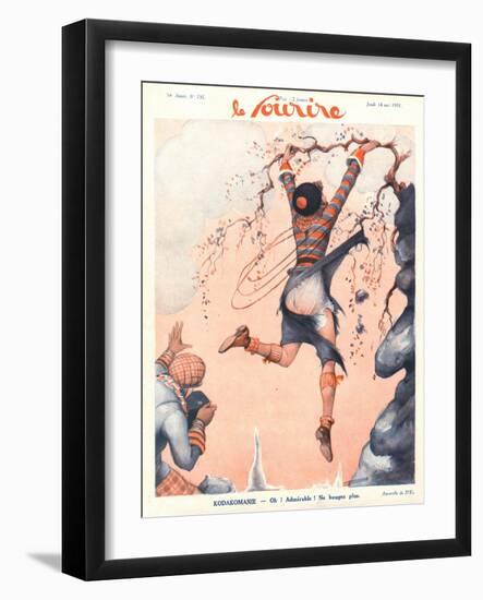 Front Cover of 'Le Sourire', May 1931-French School-Framed Giclee Print