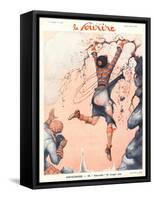 Front Cover of 'Le Sourire', May 1931-French School-Framed Stretched Canvas