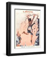 Front Cover of 'Le Sourire', May 1931-French School-Framed Premium Giclee Print