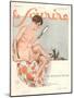 Front Cover of 'Le Sourire', November 1927-Georges Leonnec-Mounted Giclee Print