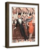 Front Cover of 'Le Sourire'-Georges Leonnec-Framed Giclee Print