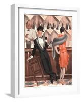 Front Cover of 'Le Sourire'-Georges Leonnec-Framed Giclee Print