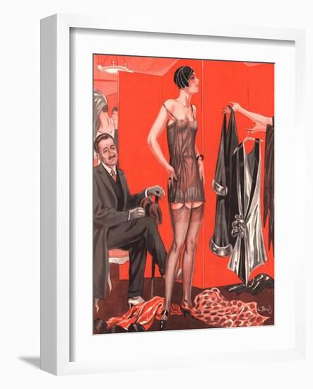 Front Cover of 'Le Sourire'-null-Framed Giclee Print