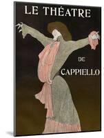 Front Cover of 'Le Theatre' Magazine, 1903-Leonetto Cappiello-Mounted Giclee Print