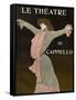 Front Cover of 'Le Theatre' Magazine, 1903-Leonetto Cappiello-Framed Stretched Canvas