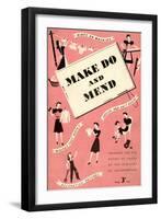 Front Cover of 'Make Do and Mend'-null-Framed Giclee Print