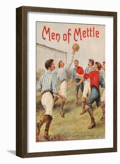 Front Cover of 'Men of Mettle'-null-Framed Giclee Print