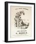 Front Cover of Music Score for 'The Irish Immigrant'-null-Framed Giclee Print