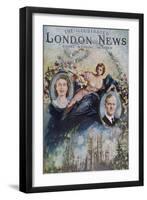 Front Cover of November 1947, Royal Wedding Issue-null-Framed Giclee Print