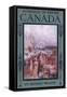 Front Cover of Romance of Canada, C.1920-Henry Sandham-Framed Stretched Canvas