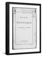 Front Cover of 'Studien uber Hysterie' by Josef Breuer-Sigmund Freud-Framed Giclee Print