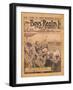 Front Cover of 'The Boys' Realm of Sport and Adventure', No.295, Vol. VI, 25th January 1908-null-Framed Giclee Print